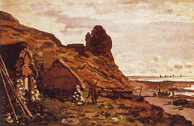 The Huts at Sainte-Adresse Claude Monet